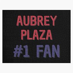Aubrey Plaza Fan Jigsaw Puzzle