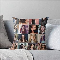Aubrey Plaza Photo Throw Pillow