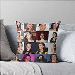 Aubrey Plaza Throw Pillow