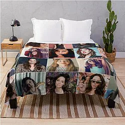 Aubrey Plaza Throw Blanket