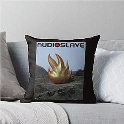 Audioslave throw pillow