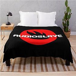 Audioslave Fire Throw Blanket