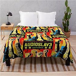 Audioslave Slur Throw Blanket