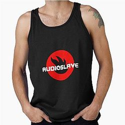 Binder Clip Audio Slave, Audioslave Tank Top