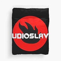 Binder Clip AudioSlave Duvet Cover