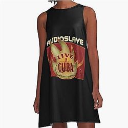 Cute Bright Audioslave A-Line Dress