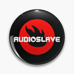 Binder Clip Audioslave Pin