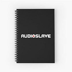 Audioslave Band Logo Spiral Notebook