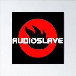 Binder Clip Audioslave Poster