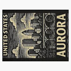 Aurora USA Linocut Jigsaw Puzzle