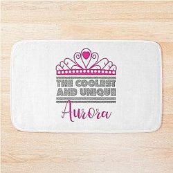 Aurora aunt unique girl woman friend girlfriend Bath Mat