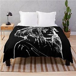 Aurora For Black Clothing Throw Blanket