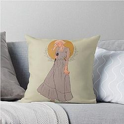 Aurora Aksnes throw pillow