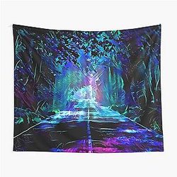 Blacklight Night on Aurora Road