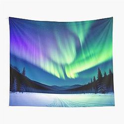 Aurora Borealis Tapestry