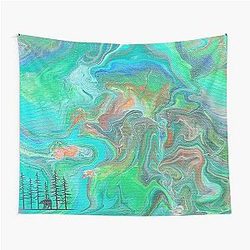 Aurora Bear Tapestry