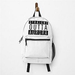 Straight Outta Aurora Illinois Backpack