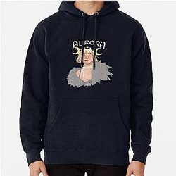 Aurora Aksnes Moon Stars Fanart Merch Pullover Hoodie