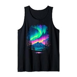 Aurora Borealis Scenic Tank Top