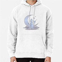 Aurora Aksnes Moon Blue Pullover Hoodie