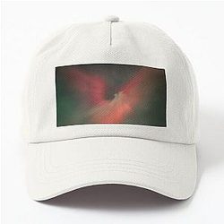 Viral Angel Aurora Borealis photo taken in North Dakota in 2025 Dad Hat
