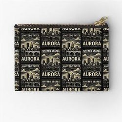 Aurora USA Linocut Zipper Pouch