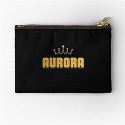 Aurora Personalized Name - Cool Custom Gift for Girls Teens Zipper Pouch