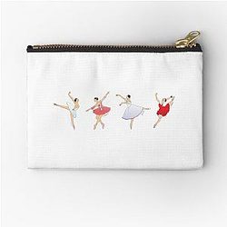 Odette Aurora Giselle and Kitri Zipper Pouch