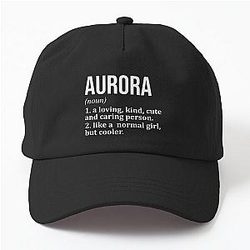 Aurora Name Definition for Women Dad Hat