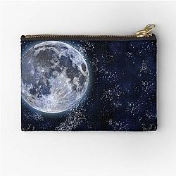 Aurora Beautiful Star Sky with Moon Pouch