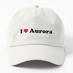 I Love Aurora Dad Hat