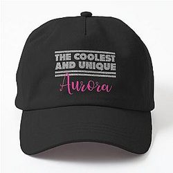 Aurora aunt unique girl woman friend girlfriend Dad Hat