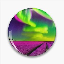 Sublime Aurora Borealis Pin