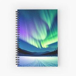 Aurora Borealis Notebook