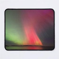 Aurora Fire Mousepad
