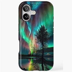 Northern lights Aurora iPhone Tough Case