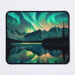 Aurora Borealis Alaska Mousepad