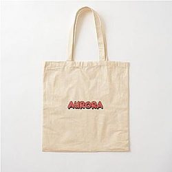 Aurora Personalized Name Custom Gift for Girls, Teens Cotton Tote Bag