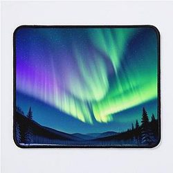 Aurora Borealis Mousepad