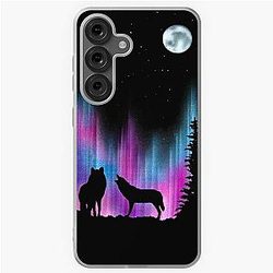 Aurora Wolves by Leslie Berg Samsung Galaxy Case