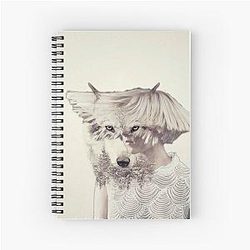 Aurora Wolf Eye Notebook