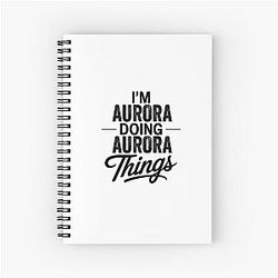 Aurora Spiral Notebook