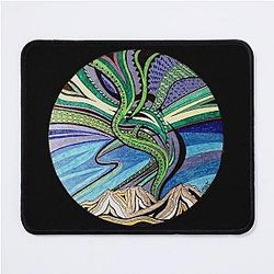 Aurora Borealis Mouse Pad