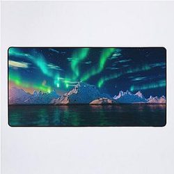 Aurora Borealis Desk Mat