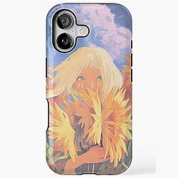 Aurora Aksnes Hidden Flower Fanart iPhone Tough Case