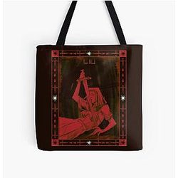 Your Blood Aurora All Over Print Tote Bag