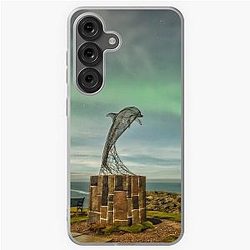 Aurora dances at Portsoy, Aberdeenshire, Samsung Galaxy Soft Case