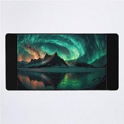 Aurora Borealis Desk Mat