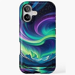 Aurora Borealis Northern Lights iPhone Tough Case