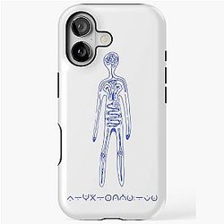 Aurora Aksnes ADKOH Now You Are Home Blue iPhone Tough Case